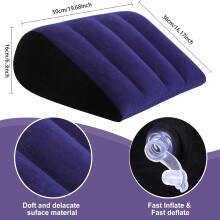 (1pc) 1pc Adult Sex Toy Pillows, Inflatable Sex Position Pillows, Couple Sex Toy Pads