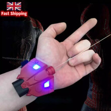Upgraded Handmade Amazing 2 Spider-man Magnet LED Web Shooter Cosplay Props Toys