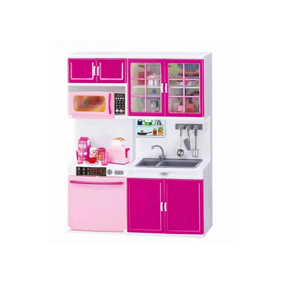 (6921-5) Kids Kitchen Toy Set with Kids Pretend Kitchen Role Play Set Gift