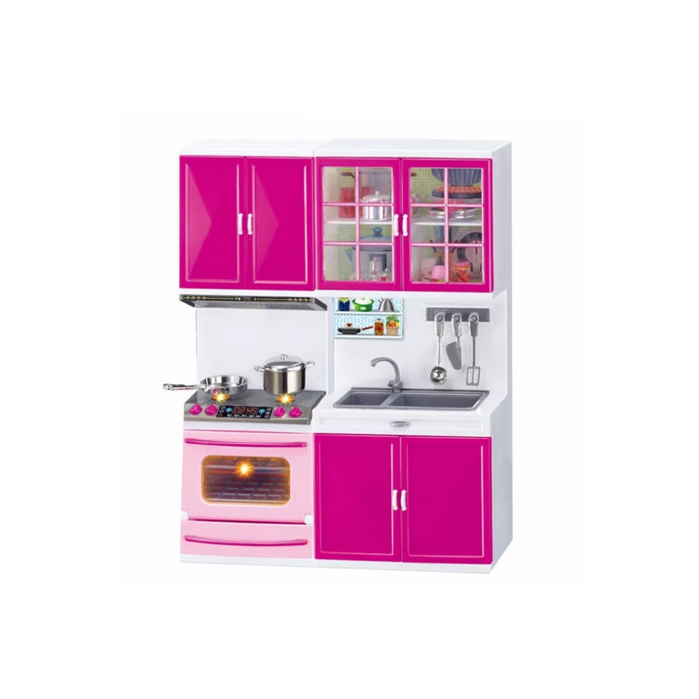 (6921-2) Kids Kitchen Toy Set with Kids Pretend Kitchen Role Play Set Gift