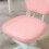 Vinsetto Vinsetto Vanity Task Chair with Adjustable Height, Armless, Pink 7