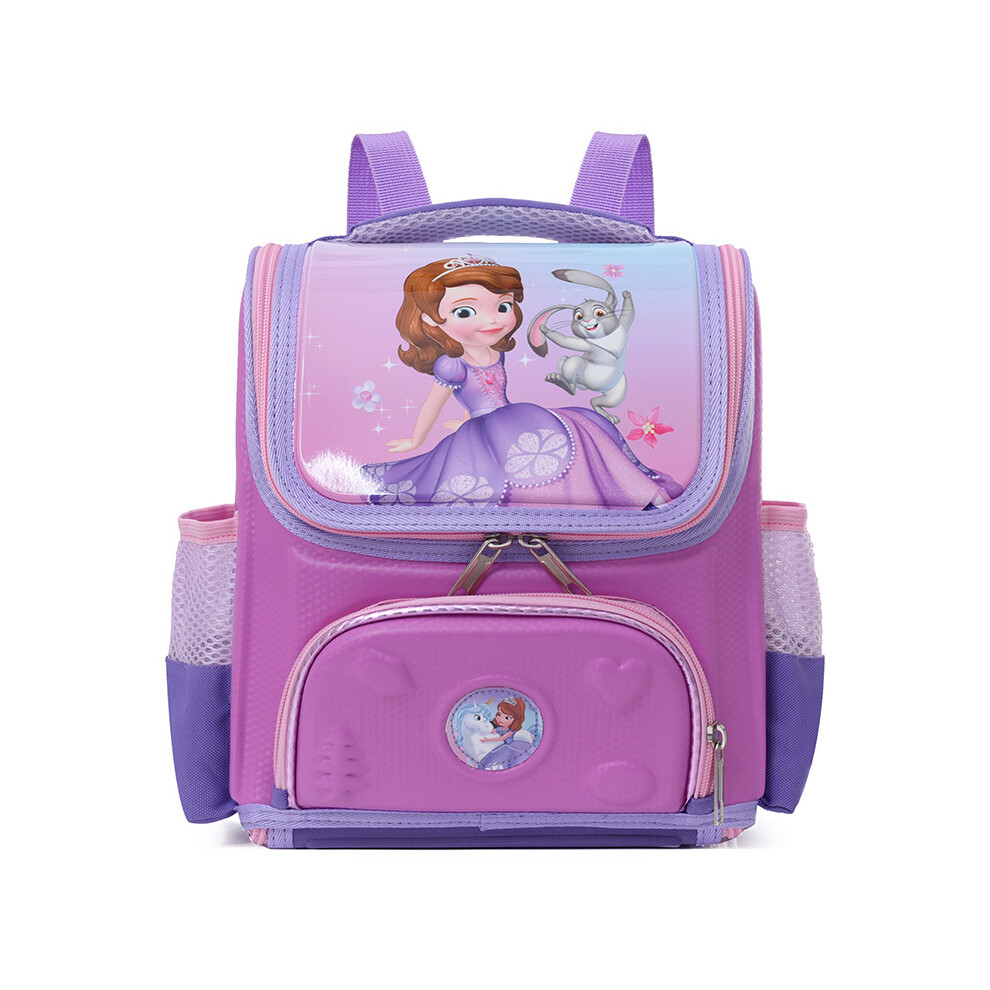 (Sofia) Fun And Stylish Large Capacity Kids Backpack With Curved Shoulder Straps