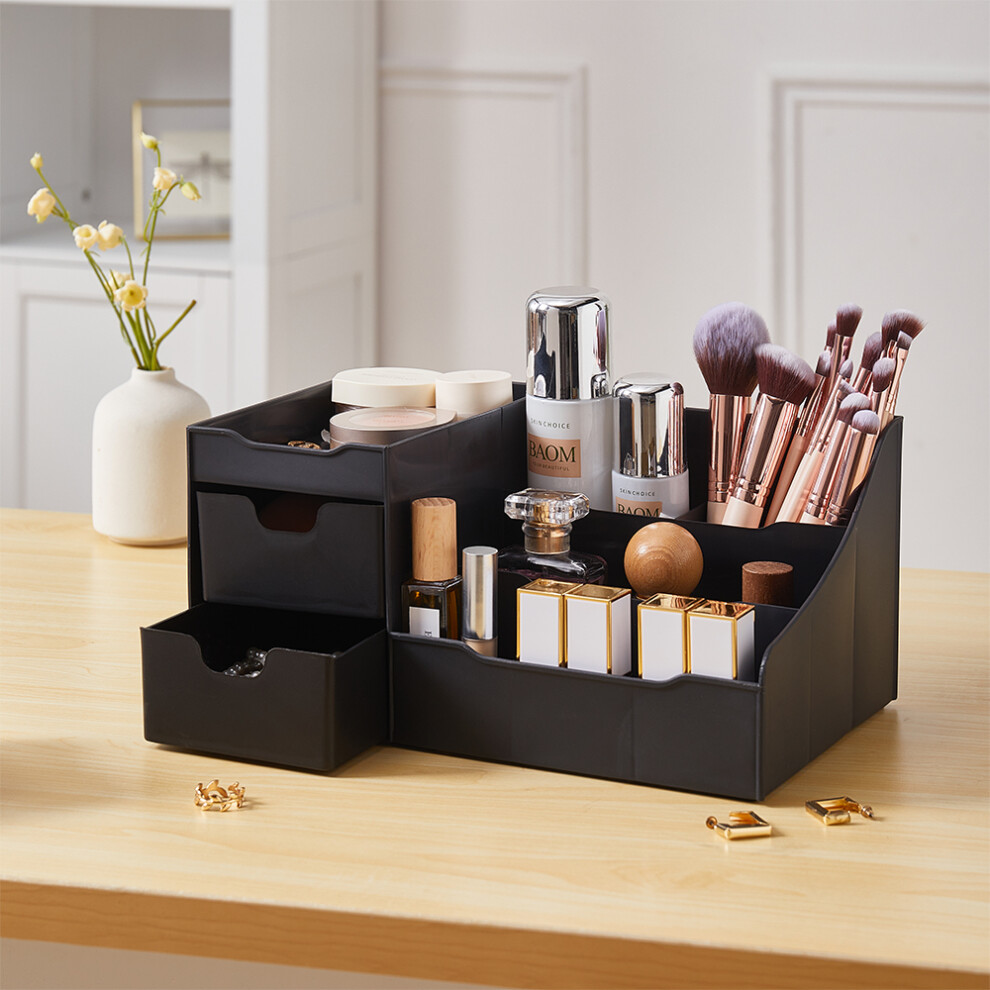 Plastic Cosmetic Organizers Office Desktop Organizer