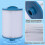 2 X Spa Filter Cartridge, Jacuzzi Replacement Filter, Spa Business Jacuzzi 4