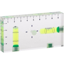 High Precision Mini Two Way Clear Magnetic Spirit Level