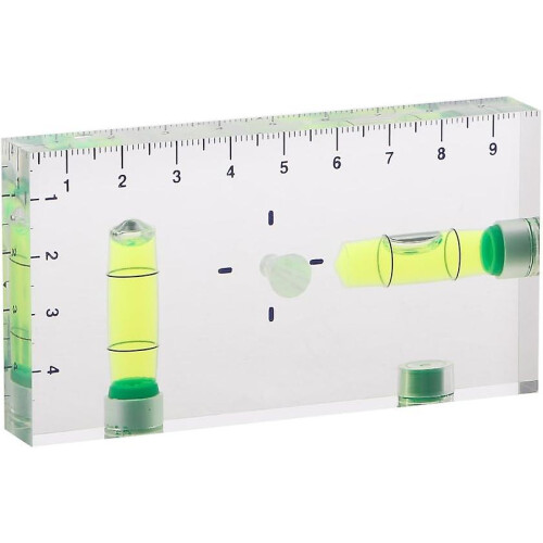 High Precision Mini Two Way Clear Magnetic Spirit Level