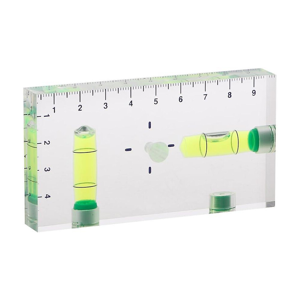 High Precision Mini Two Way Clear Magnetic Spirit Level 9099488683981