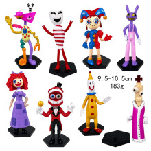 (8 pcs-A) The Amazing Digital Circus Figure Toy Birthday Party Decoration Children Gift