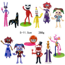 (12 pcs-D) The Amazing Digital Circus Figure Toy Birthday Party Decoration Children Gift