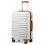 (28 inch) White ABS Hard Shell Suitcase With Optional Bags 1