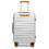 (20+24+28 inch) White ABS Hard Shell Suitcase With Optional Bags 4