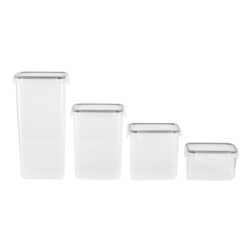 Living And Home 8Pcs Kitchen Storage Containers for Dry Food 1