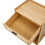 Living And Home Wooden Nightstand Storage Cabinet 4
