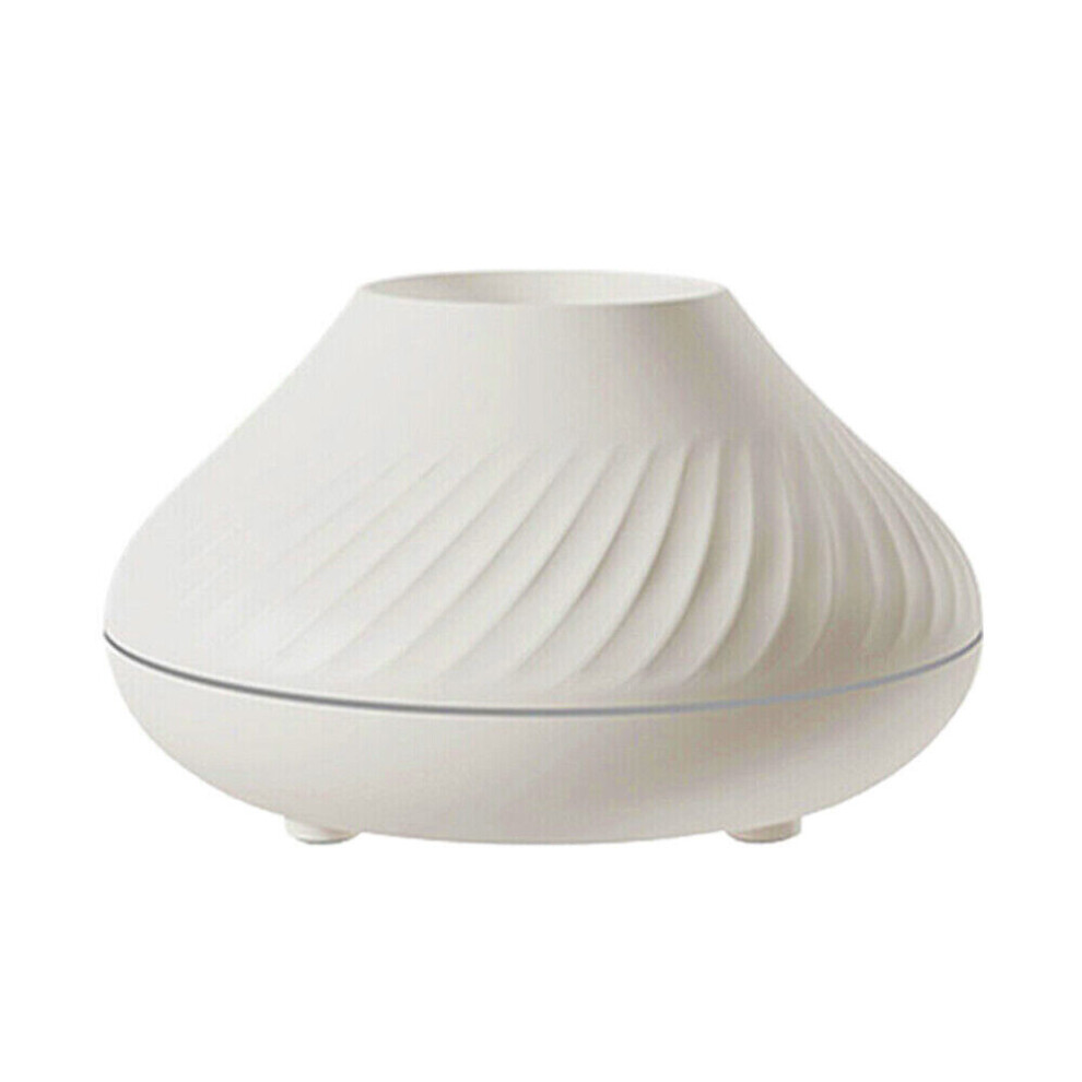 (White) Aroma Essential Oil Diffuser Air Purifier LED Ultrasonic Aromatherapy Humidifier