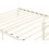 Birlea Emily 90cm 3FT Single cream Ivory metal Bed Frame Bedstead with spring base 7
