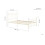 Birlea Emily 90cm 3FT Single cream Ivory metal Bed Frame Bedstead with spring base 6