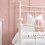Birlea Emily 90cm 3FT Single cream Ivory metal Bed Frame Bedstead with spring base 4