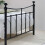 Birlea Emily 90cm 3FT Single black metal Bed Frame Bedstead with decorative finials 5