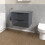 NES Home Nes Home Grey 600mm Bathroom Wall Hung Vanity With Worktop 1