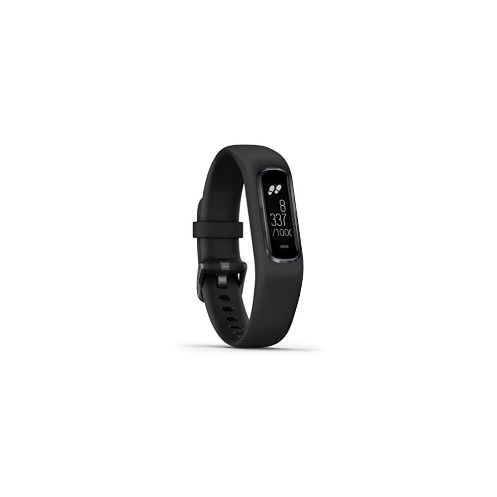 Garmin vivosmart 4 Smart Health and Fitness Activity Tracker, Slate, Small/Medium