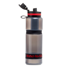 WATER TO GO Active BPA-free reusable water purifier sports bottle with leakproof filter - perfect for travel, camping, hiking, biking, cycling and