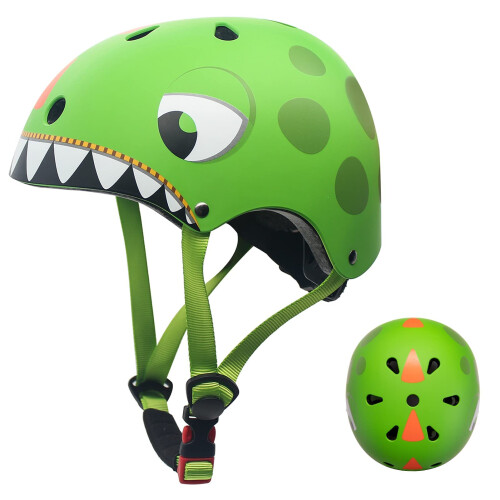 thumbnail image 2 of Skateboard Bike Helmet, Lightweight Adjustable, Multi-sport For Bicycle 2 of 9