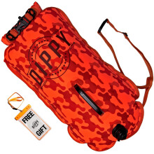 DIPPY Tow Floats For Open Water Swimming | 28L Swim Buoy Open Water Swimming Float | Waterproof Swimming Buoy | Tow Float Dry Bag | Wild Swimming