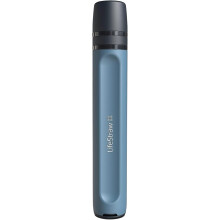 LifeStraw Peak Series - Personal Water Filter Straw for Backup Filtration, Emergency, Survival, and Ultralight Hydration, Mountain Blue