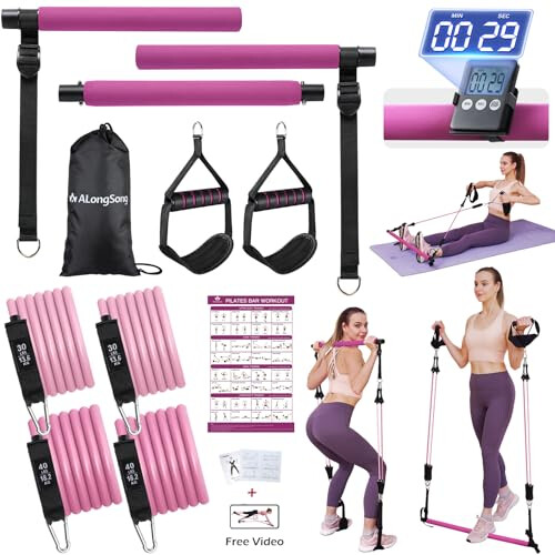 Resistance Levels Amazon Gritin Resistance Bands ALongSong Pilates
