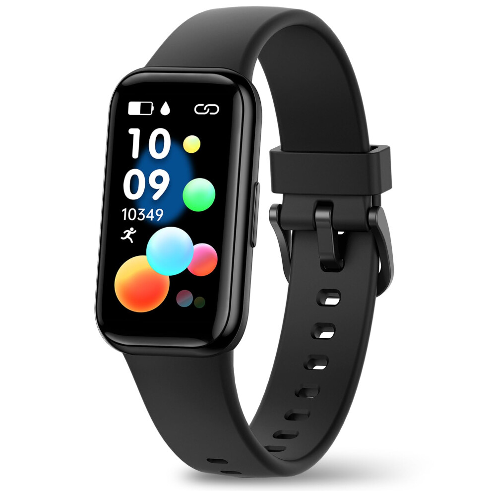 Meoonley Fitness Tracker,Ip68 Waterproof Activity Tracker,Pedometer,Heart Rate Sleep Monitor Health With Pedometer Alarm Clock 5051217001392