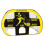 Kickmaster Kickmaster Quick Up Goal And Target Shot,Yellow/Black 1