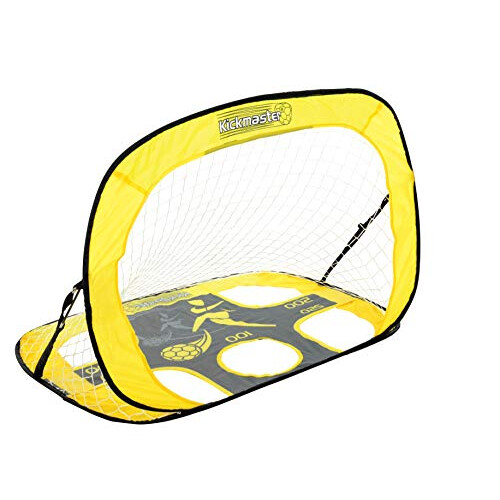 Kickmaster Kickmaster Quick Up Goal And Target Shot,Yellow/Black 2