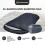 Highlander HIGHLANDER Extra Wide Rectangular Sleeping Bag For Adults - 1.6kg Lightweight Warm Snuggle Sleeping Bag 2