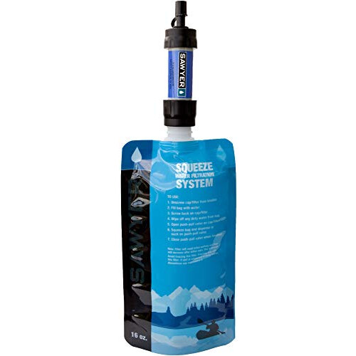 Sawyer Sawyer Products SP128 Mini Water Filtration System, Single, Blue 1
