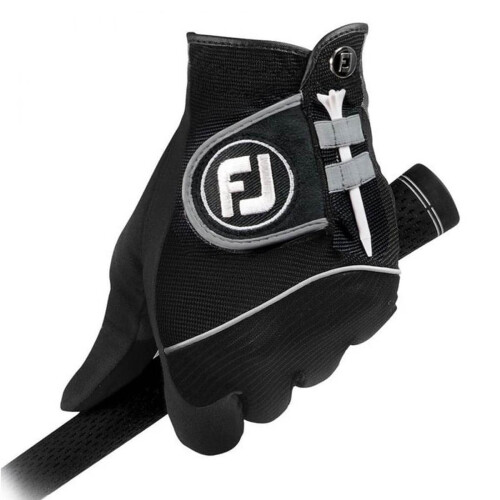 Footjoy FootJoy RainGrip Men's Golf Gloves Pair,Black,S 2