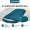Highlander HIGHLANDER Extra Wide Rectangular Sleeping Bag For Adults - 1.6kg Lightweight Warm Snuggle Sleeping Bag 2