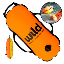 Dippy WILD Swimming Float | Swim Buoy | Tow Float for Open Water Swimming Float | Open Water Swimming Float | Swimming Buoy Open Water | Wild swimming