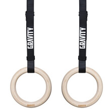 Gravity Fitness wooden Gymnastic Rings (28mm)