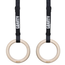 Gravity Fitness wooden Gymnastic Rings (32mm)