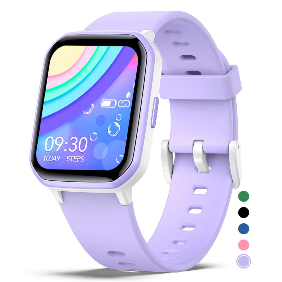 Mgaolo Kids Smart Watch for Boys Girls,Kids Fitness Tracker Smartwatch with Heart Rate Sleep Monitor,Waterproof Pedometer Activity Tracker for Fitbit