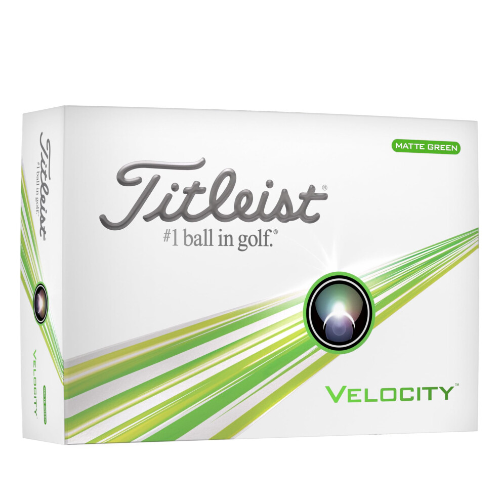 Titleist Velocity Golf Ball, Green