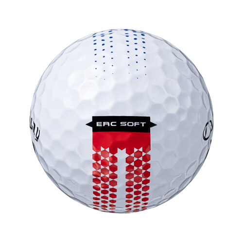 Callaway Callaway Golf ERC Soft FADE Golf Ball 2023, White + Alignment Aid 2