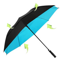 KOLER Golf Umbrella 62 Inch, UV Sun Protection Large Umbrellas Double Vented Canopy Auto Open, Windproof & Rainproof & Sunproof Extra Oversize Golf