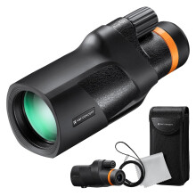 K&F Concept 12X50 High Power Monocular?Waterproof HD Pocket Monoculars Scope for Adults with BAK4 Prism & FMC Lens- IP66 Waterproof- for Bird Watching