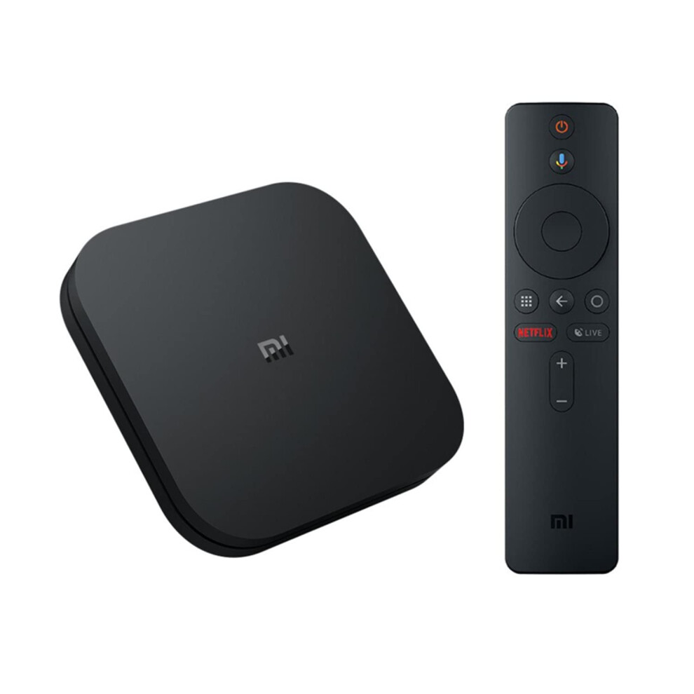 Xiaomi Mi Box S 4K Ultra HD Android TV Streaming Media Player with Google Assistant & Chromecast Built-In ? Black