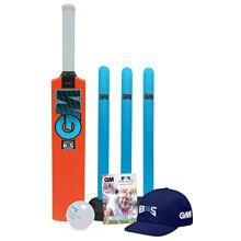 Gunn & Moore Unisex Youth Ben Stokes Cricket Bat Stumps Set, Diamond, Age 4-8 Years UK