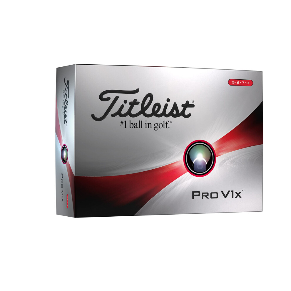 TITLEIST 2023 Pro V1x Golf Ball, White