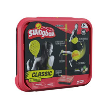 Classic All Surface Swingball Set, Real Tennis Ball, Championship Bats, All Surface Base with Integrated Carry Case for Transportation, For ages 6+ to