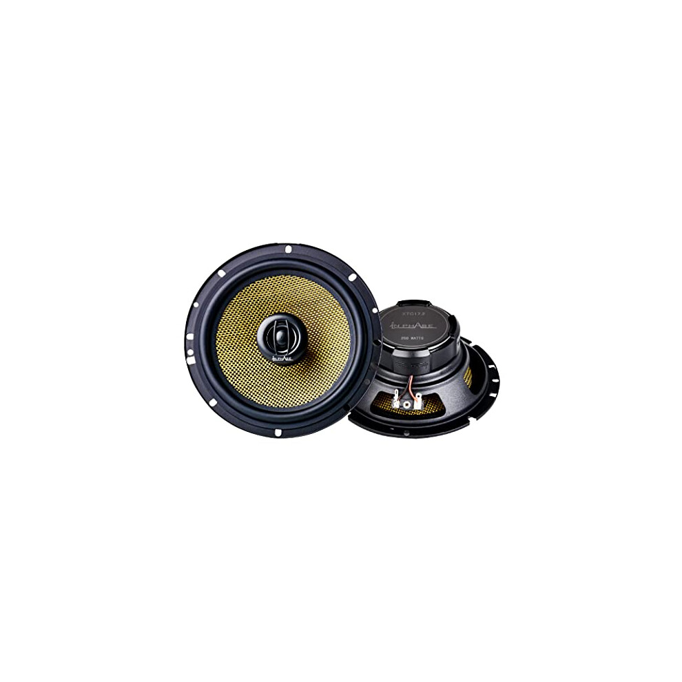In Phase Car Audio Xtc17.2 250W 2 X 6.5 Inch Car Speakers - 17Cm Car Speaker For Door Or Parcel Shelf - Car Audio Speakers & Subwoofers 5051216756835