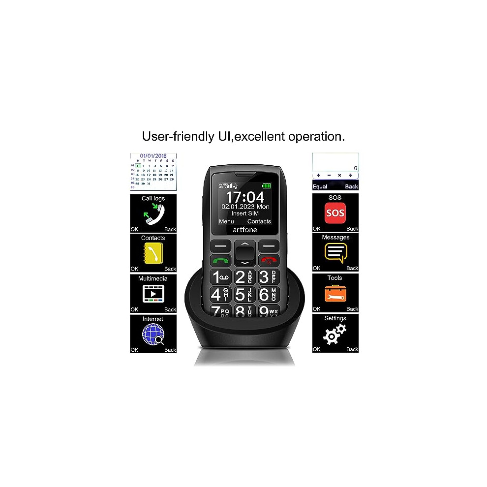 artfone-4g-volte-sim-free---unlocked-mobile-phones--senior-basic-big-button-mobile-phones-c1--for-elderly-people-with-sos-alarm-call-button-1400mah